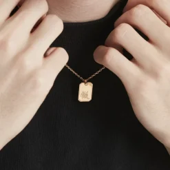 Outlet Histoire d'Or Collier Plaqué Or Quintien