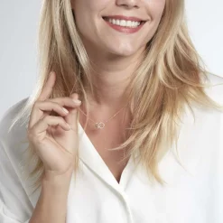 Histoire d'Or Collier Poeae Plaqué Or Jaune Oxyde De Zirconium* Colliers|Colliers