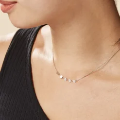 Best Histoire d'Or Collier Poenui Argent Blanc