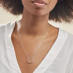 Online Histoire d'Or Collier Poldie Argent Oxyde De Zirconium