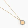 Clearance Histoire d'Or Collier Promesse Pour L'eternite Or Jaune Diamant