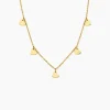 Histoire d'Or Collier Querida Pampilles Acier Jaune* Colliers|Colliers