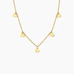 Histoire d'Or Collier Querida Pampilles Acier Jaune* Colliers|Colliers