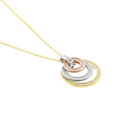 Histoire d'Or Collier Rama Or Tricolore Oxyde De Zirconium* Colliers|Colliers