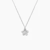 New Histoire d'Or Collier Reem Argent Blanc Oxyde De Zirconium