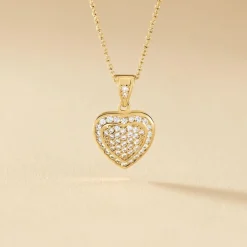 Sale Histoire d'Or Collier Rhadijaae Plaqué Or Jaune Oxyde De Zirconium