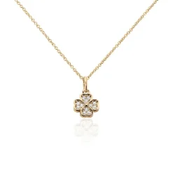 Hot Histoire d'Or Collier Rhosyn Plaqué Or Jaune Oxyde De Zirconium