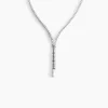 Histoire d'Or Collier River Or Blanc Diamant* Colliers|Colliers