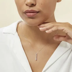 Histoire d'Or Collier Riviera Or Blanc Diamant* Colliers|Colliers