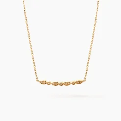 New Histoire d'Or Collier Robina Or Jaune Diamant