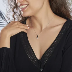 Online Histoire d'Or Collier Robinson Argent Oxydes De Zirconium