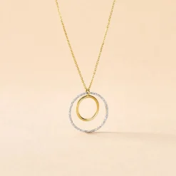 New Histoire d'Or Collier Rondelia Or Jaune