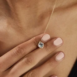 New Histoire d'Or Collier Rosaline Or Jaune Topaze Et Oxyde De Zirconium or jaune topaze blanche