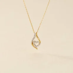 Histoire d'Or Collier Roso Or Jaune Diamant