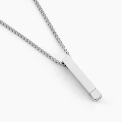 Discount Histoire d'Or Collier Royan Acier Blanc