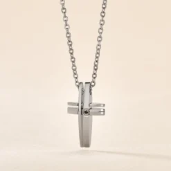 Histoire d'Or Collier Ruya Acier Blanc Oxyde De Zirconium* Colliers|Colliers