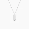 Discount Histoire d'Or Collier Ryan Or Blanc