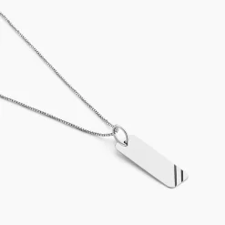 Discount Histoire d'Or Collier Ryan Or Blanc