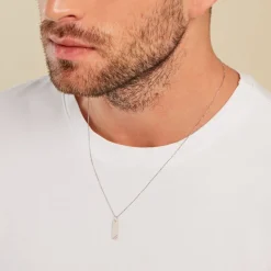 Discount Histoire d'Or Collier Ryan Or Blanc