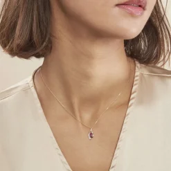 Histoire d'Or Collier Sagesse Or Jaune Rubis Et Diamant* Colliers|Colliers