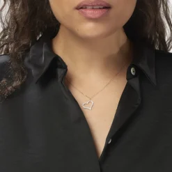 New Histoire d'Or Collier Sallie Or Jaune Strass