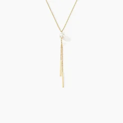 Histoire d'Or Collier Salman Or Jaune Perle De Culture