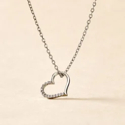 Histoire d'Or Collier Salona Argent Blanc Oxyde De Zirconium* Colliers|Colliers