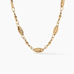Online Histoire d'Or Collier Saraï Plaqué Or Doré