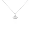 Clearance LAETIZIA Collier Sarita Argent Blanc Oxyde De Zirconium