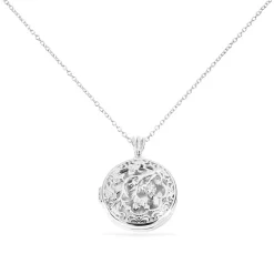 Hot Histoire d'Or Collier Sautoir Fantine Argent Blanc Oxyde De Zirconium