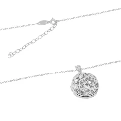 Hot Histoire d'Or Collier Sautoir Fantine Argent Blanc Oxyde De Zirconium