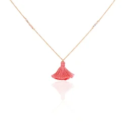 Discount Histoire d'Or Collier Sautoir Ninon Argent Rose Perle D'imitation Et Chrysoprase argent rose perle rose