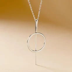 Histoire d'Or Collier Sautoir Timie Acier Blanc* Colliers|Sautoirs