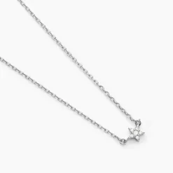 Histoire d'Or Collier Saya Argent Blanc Oxyde De Zirconium* Colliers|Colliers