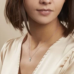 Clearance Histoire d'Or Collier Severiano Argent Blanc