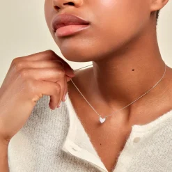 Histoire d'Or Collier Seya Argent Blanc Oxyde De Zirconium* Colliers|Colliers