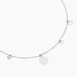 Histoire d'Or Collier Seyma Argent Blanc Oxyde De Zirconium* Colliers|Colliers