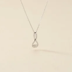 Histoire d'Or Collier Shaeen Or Blanc Diamant* Colliers|Colliers