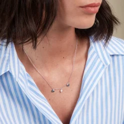 Clearance Histoire d'Or Collier Shehla Argent Blanc Perle De Culture