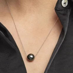 Histoire d'Or Collier Sissy Or Blanc Perle De Culture De Tahiti* Colliers|Colliers