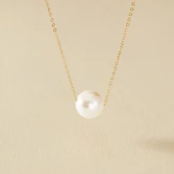 Histoire d'Or Collier Sissy Or Jaune Perle De Culture* Colliers|Colliers