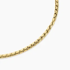 Histoire d'Or Collier Sloane Acier Jaune* Colliers|Colliers