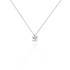 Histoire d'Or Collier Solitaire Argent Lyanna* Colliers|Colliers