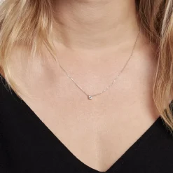 Histoire d'Or Collier Solitaire Victoria Platine Blanc Diamant* Colliers|Colliers