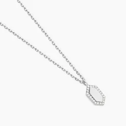 Histoire d'Or Collier Stellie Argent Blanc Oxyde De Zirconium* Colliers|Colliers