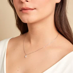 Histoire d'Or Collier Stellie Argent Blanc Oxyde De Zirconium* Colliers|Colliers