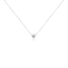 Best Histoire d'Or Collier Swanny Argent Blanc Oxyde De Zirconium