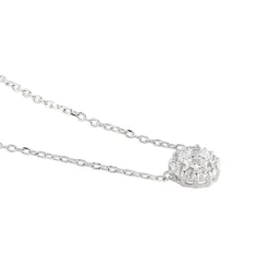 Best Histoire d'Or Collier Swanny Argent Blanc Oxyde De Zirconium