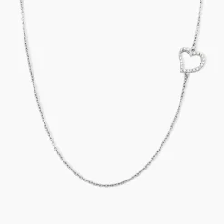 Histoire d'Or Collier Tahis Argent Blanc Oxyde De Zirconium* Colliers|Colliers