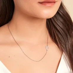 Histoire d'Or Collier Tahis Argent Blanc Oxyde De Zirconium* Colliers|Colliers